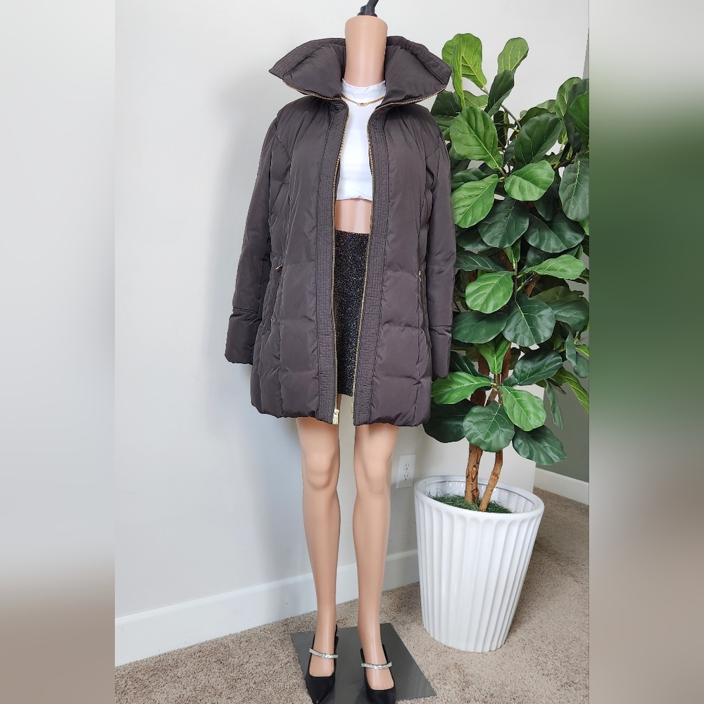 Stylish Black Puffer Coat